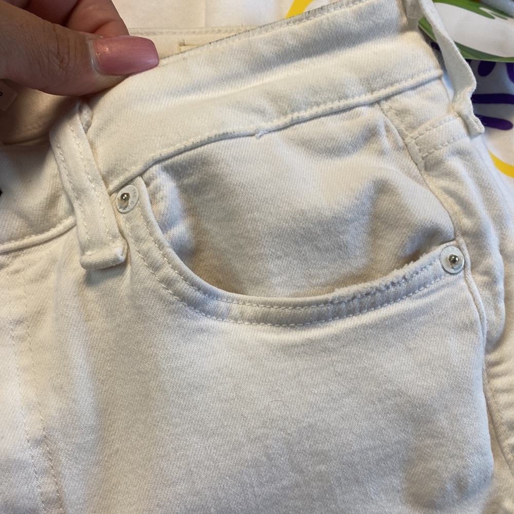 Rag & Bone SZ 29 White Stretch Jeans - Picture 7 of 16